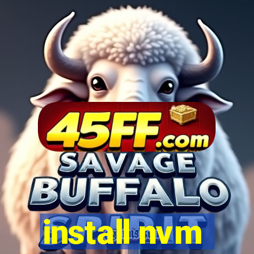 install nvm